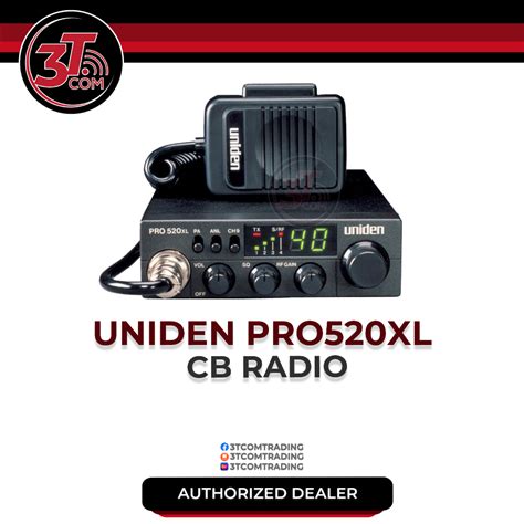 Uniden Pro Xl Cb Radio Is An Entry Level Cb Shopee Philippines