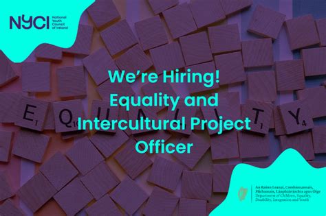 Were Hiring Equality And Intercultural Project Officer National