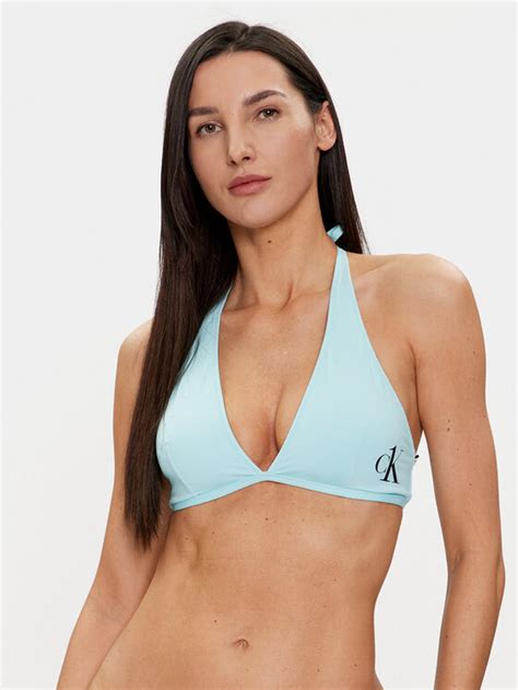 Calvin Klein Swimwear G Ra Od Bikini Kw Kw Niebieski Modivo Pl