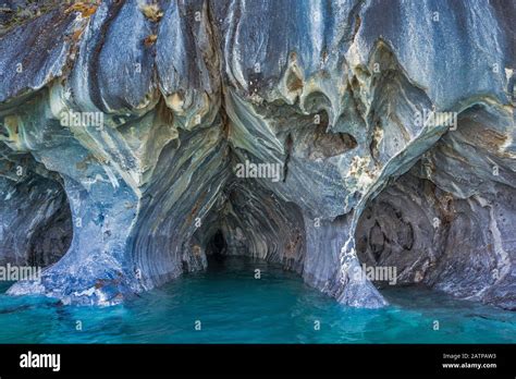 Marble Cathedral at Marble Caves, Cuevas de Marmol, Lago General ...