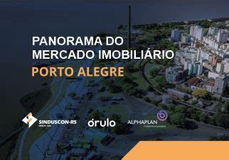 Mercado Imobili Rio De Porto Alegre Trimestre De Tem Alta Em