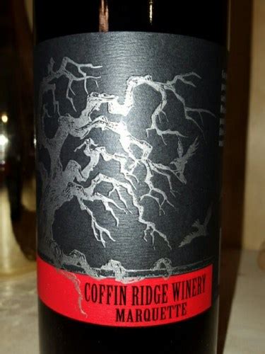 Coffin Ridge Winery Marquette Vivino