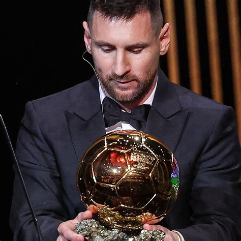 Photo Gallery: Lionel Messi's Historic Triumph at Ballon d'Or 2023 - 31 ...