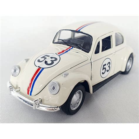 Miniatura Volkswagen Fusca Herbie 53 Sem Caixa 1 32 Shopee Brasil