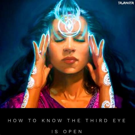 How To Know Your Third Eye Is Open Tajanota Trippy Pictures Opening