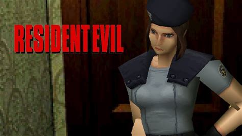 Resident Evil 1 Jill Valentine Dublado 🇧🇷 Playstation 1 1996