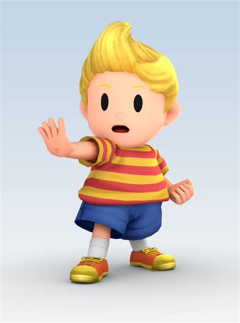 In Lucas Art In Smash 4 The Pose Hes Making Is Really Familiar