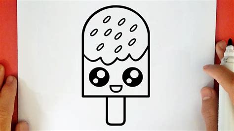 Comment Dessiner Une Glace Kawaii Youtube