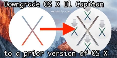 C Mo Degradar De Os X El Capitan Y Volver A La Versi N Anterior De Mac Os X