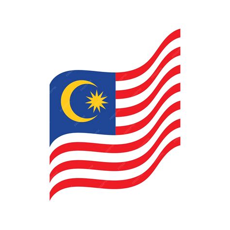 Premium Vector Malaysia Flag Vector Icon Design Illustration