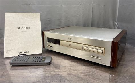 【傷や汚れあり】 9748 ジャンク品 オーディオ機器 Cdプレーヤー Technics Sl Z1000 テクニクス リモコン付きの落札情報