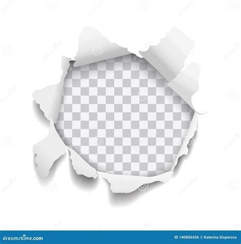 Curled Ripped Paper Realistic Textures Cartoon Vector Cartoondealer