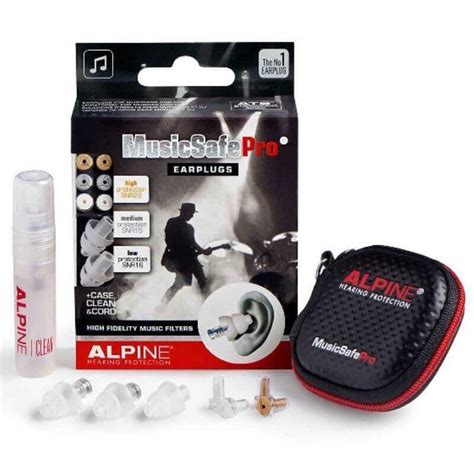 Bouchons D Oreilles Alpine Musiciens MusicSafePro Silicone Confortable