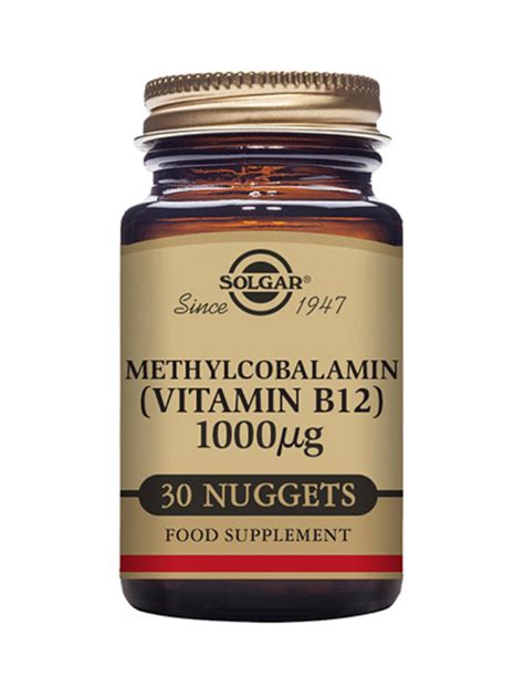 Metilkobalamin B 12 1000 Mcg Solgar 30 Tableta