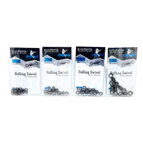 KILI KILI ROLLING SWIVEL INDIGO CATFISH UKURAN BESAR ANTI KARAT DAN