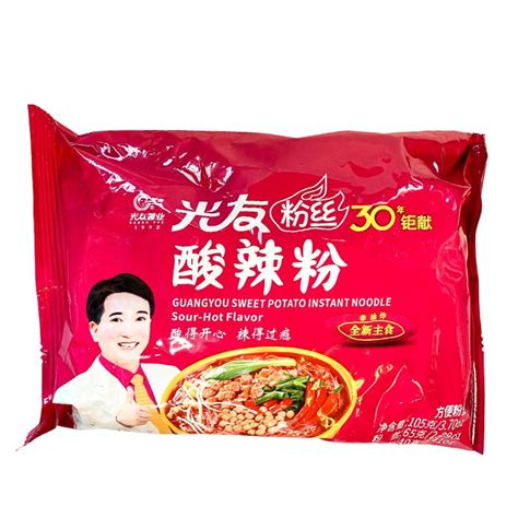 S Tpotatisnudlar Sichuan Hot Sour Drakfrukt Se