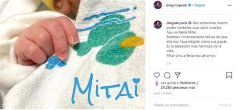 Diego Topa Fue Papá Y Mostró A Su Hija Mitai “vino A Llenarnos De Amor” Diario De Cuyo