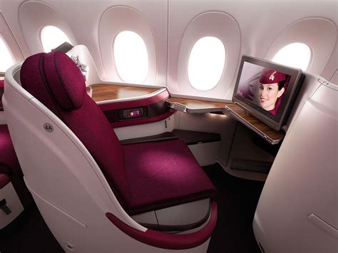 In Flight Flight Testing Qatar Airways Business Class Essentials