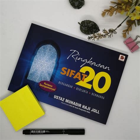 Ustaz Muhadir Ringkasan Sifat 20 Galeri Ilmu Shopee Malaysia