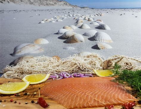 Fresh Smoked Fish Stock Image Image Of Rosemary Healthy