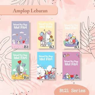 Jual Ready Amplop Lebaran Idul Fitri Pax Isi Pcs Bt Series