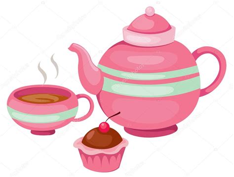 Tea Pot Set Stock Vector Image By ©jehsomwang 43422797