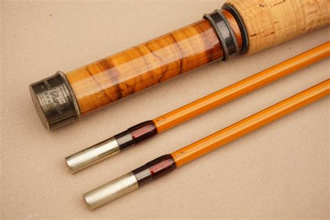 Barder Rod Co 8 4 Weight 2 Piece Split Cane Fly Rod C2006 The