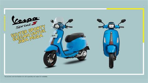 Vespa Sprint S I Get Abs Skuter Sporty Elegan Untuk Jiwa Muda