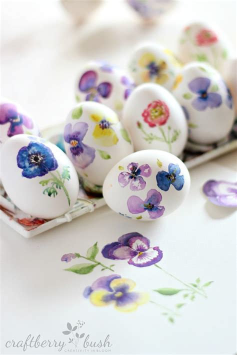 Watercolor Eggs Craftberry Bush Bloglovin