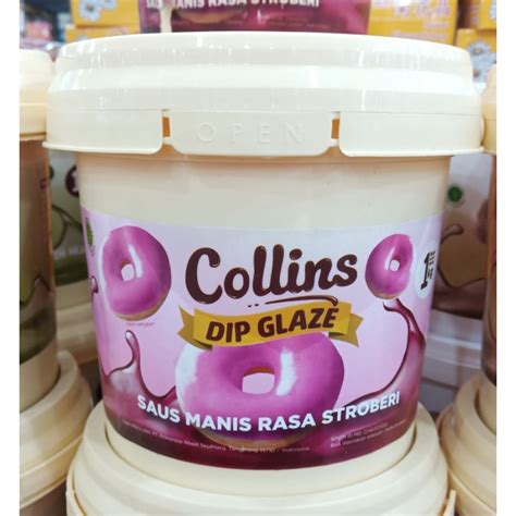 Jual Collins Dip Glaze Kg Saus Manis Celupan Donat Coklat