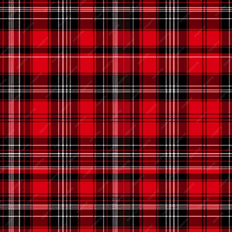 Premium Photo Red Plaid Pattern Background Image Black And Red Tartan Plaid Seamless Pattern