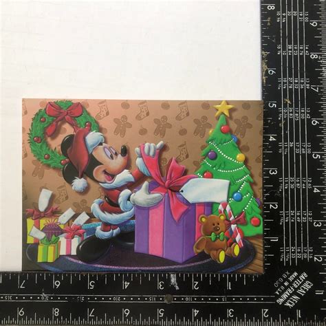 15 New Vintage Disney Christmas Cards Envelopes Paper Magic Group