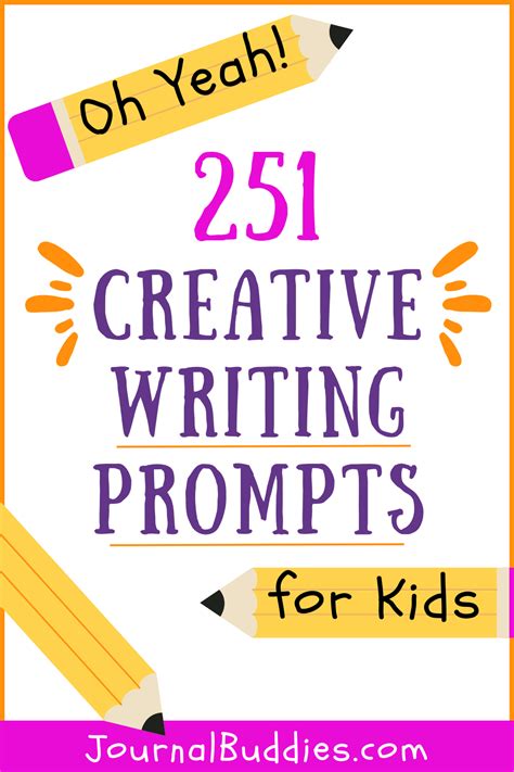 251 Free Creative Writing Prompts For Kids Artofit