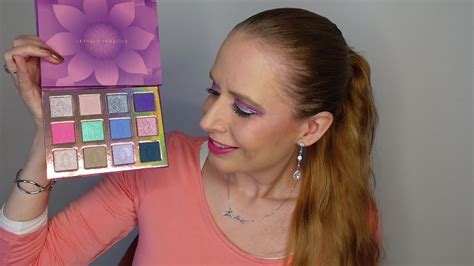 4 Looks Mit Der Lethal Cosmetics Wildflower Lidschattenpalette April