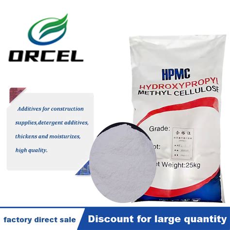 Factory Hpmc High Viscosity Hpmc Hydroxypropyl Methyl Cellulose Thickener For Putty Powder