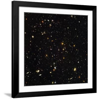 'Hubble Ultra Deep Field Galaxies' Photographic Print | AllPosters.com