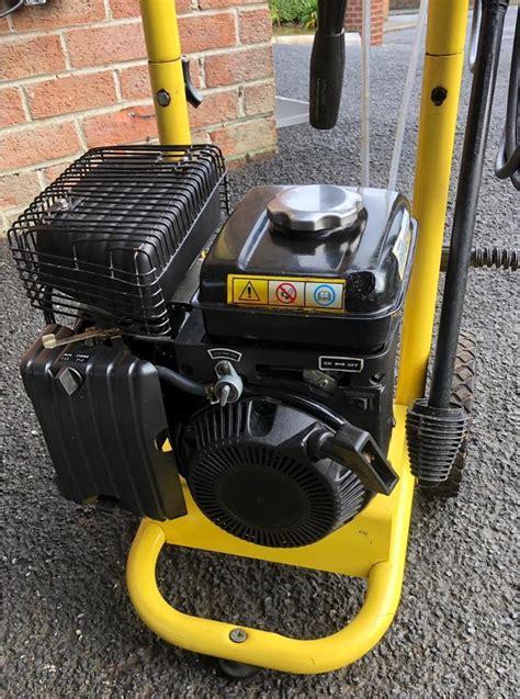 Karcher Petrol Power Pressure Washer In Good Condition With Lances