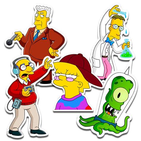 Adesivo Simpsons Sticker X Cm Super Kit Un Shopee Brasil