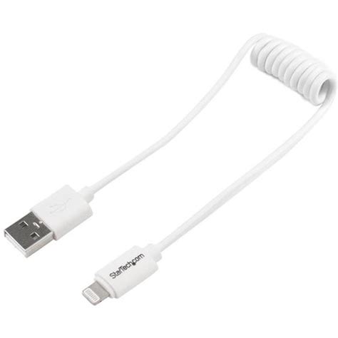 Startech Lightning Charge And Sync Cable 1 White Usbclt30cmw