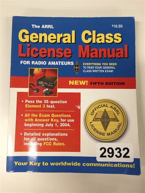 Arrl General Class License Manual Th Edition Ham Radio Estate