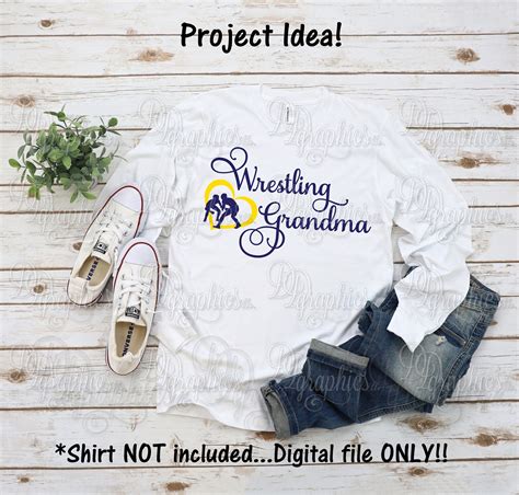 Wrestling Grandma Svg Wrestle Svg Wrestler Svg Svg File Etsy