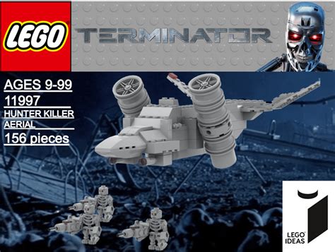 Made A Terminator Lego Ideas Set In Studio Yeah I Know The Box Looks