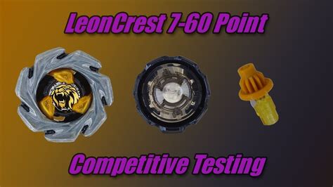 LeonCrest 7 60 Point Competitive Testing Beyblade X YouTube