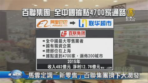 馬雲定調「新零售」百聯集團擠下大潤發 新唐人亞太電視台