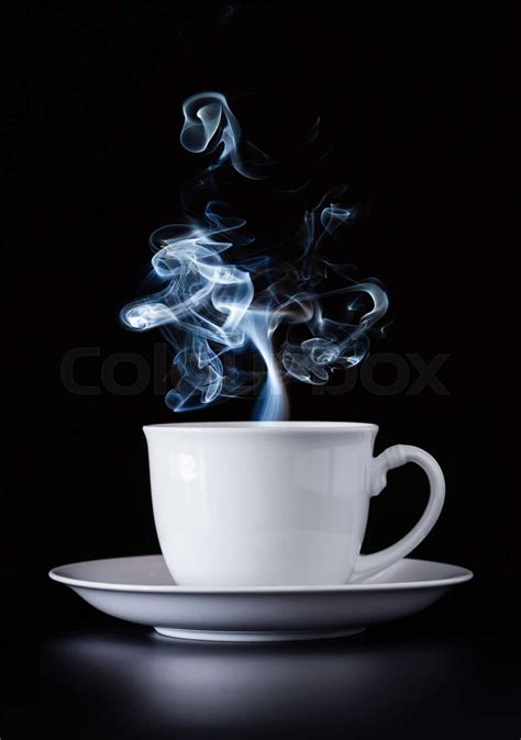 Hot Coffee Cup Stock Image Colourbox