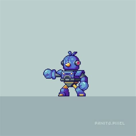 Create a short animated loop of a pixel character by Panito_pixel | Fiverr