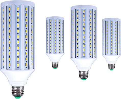 Edearkar W Corn Led Light Bulbs W Equivalent Pack E E Base