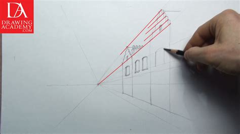 One-Point Perspective - Video Lesson by Drawing Academy | Drawing Academy