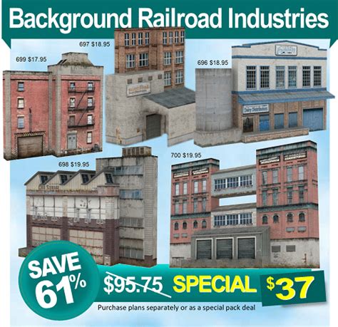 Railroad Industries Scale Models, HO, N, OO | Model Buildings