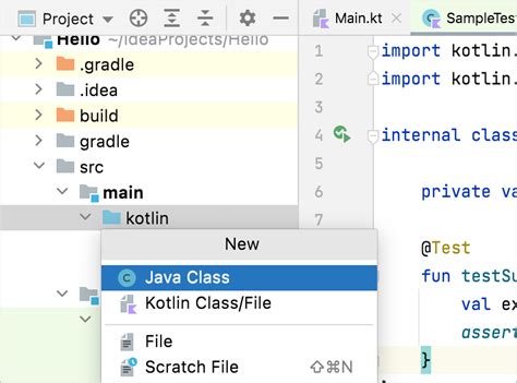 Mixing Java And Kotlin In One Project Tutorial Kotlin Documentation